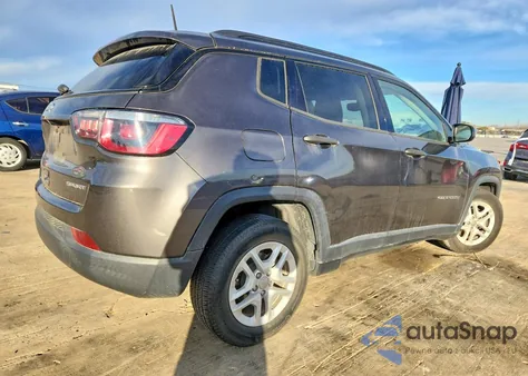 2017 Jeep Compass Sport z USA, uszkodzony, nr VIN 3C4NJCAB7HT668543